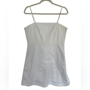 Lab Los Angeles Women’s White‎ Spaghetti Strap Mini Dress Size L